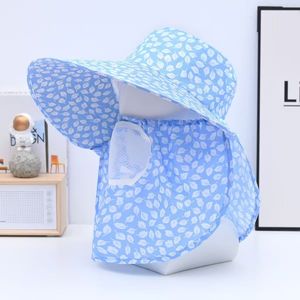Sombrero de Pescador con Protección Solar y Protector Facial, Transpirable y Plegable, para Ciclismo al Aire Libre, Recolección de Té, Diseño Rosa para Adultos - Product Image 4