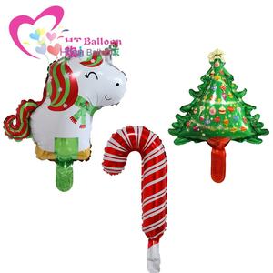 การตกแต่งลูกโป่งในเทศกาลคริสต์มาสหลอดไฟขนาดเล็กต้นคริสต์มาสการ์ดติดผมซานตาคลอสสร้อยข้อมืออลูมิเนียมฟิล์มสำหรับงานเลี้ยงผู้ใหญ่ - Product Image 4