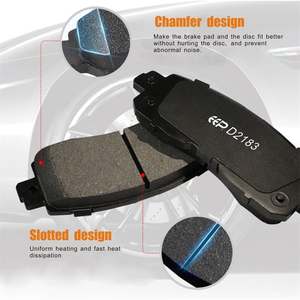 Accessoires de voiture EEP systèmes de freinage plaquettes de frein avant <span class=keywords><strong>en</strong></span> céramique pour Nissan Sunny N16 2003-2006 D1193 41060-6N090 - Product Image 4