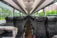 Tout nouveau Yu-tong ZK6127H Euro 5 50 Seat Diesel Coach Bus confortable pour les voyages longue distance