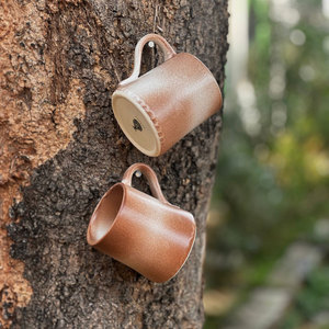 Mug en céramique marbré fait main de qualité export, au design moderne, avec poignée – Stock en gros disponible - Product Image 2