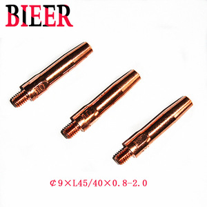 Chromium Copper Welding Tips M6 L40 0.8 1.0 1.2 1.6mm For CO2 Automatic Manual Welding - Product Image 3