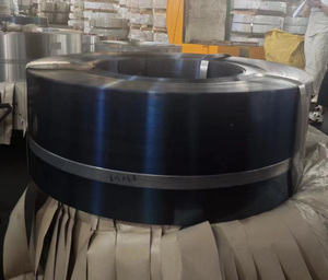 Холоднокатаные высокоуглеродистые отожженные черные стальные полосы, пружинные стальные холоднокатаные C75S 65Mn стальные полосы - Product Image 1