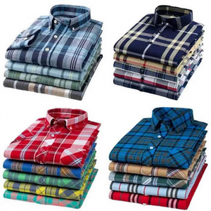<span class=keywords><strong>Camicia</strong></span> da <span class=keywords><strong>Uomo</strong></span> 2024 a Manica Lunga Stampata in Drill di Cotone Vestibilità Aderente Senza Stiro e Antipiega per <span class=keywords><strong>Uomo</strong></span> - Product Image 1