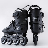 Patins à roulettes en ligne professionnels à roues basculantes pour le freestyle, avec lumières clignotantes, vente en gros