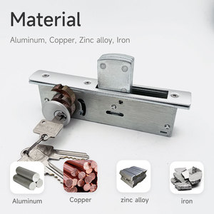 Liên Minh Chính cửa nhôm an ninh khóa loại khác nhau với Key Lỗ mộng đặt thép không gỉ vuông xi lanh Sản xuất tại Trung Quốc - Product Image 3