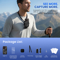 Smartphone robuste LAGENIO Eagle Pro 5G LTE, batterie 3700mAh 33W, écran 4 pouces, 36GB+256GB, Android, IP68/IP69k, téléphone robuste Europe