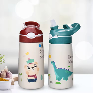 Borraccia Termica <span class=keywords><strong>per</strong></span> Bambini con Beccuccio a Forma di Anatra, Bottiglia d'<span class=keywords><strong>Acqua</strong></span> Portatile in <span class=keywords><strong>Acciaio</strong></span> Inossidabile - Product Image 3