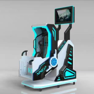 Simulateur de vol en réalité virtuelle à rotation 360 degrés, chaise VR, montagnes russes intérieures, parc d'aventure en métal, garderie, maison - Product Image 2