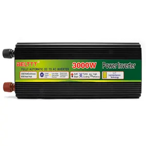 Houli High Power 3000W Transformator Gemodificeerde Golf Omvormer 12V 24V Tot 110V 220V 3000Watt Omvormer Auto Omvormer Voor Thuis