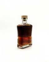 Bouteille de whisky en verre 700 ml 750 ml, vente en gros et sur mesure, qualité supérieure, best-seller, bouteille transparente de haute qualité avec bouchon en bois