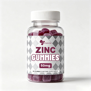 Gummies personnalisées avec logo privé, calcium, magnésium, zinc, vitamine D3 pour adultes, aux saveurs de fruits naturels, favorisent la santé osseuse - Product Image 1