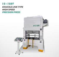 APZ-125ton CNC Knuckle Link High Speed Press Servo Precision Punch Power Die Cutting Machine Linha de produção de estampagem automática