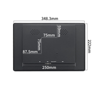 Écran tactile capacitif LCD 14 pouces 1920*1080 Moniteur PCAP à montage sur panneau intégré industriel