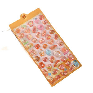 Pegatinas Decorativas en Relieve 3D Personalizadas de PVC, Impermeables, Ecológicas, a Todo Color, con Efecto Estéreo, para Carcasas de Teléfono - Product Image 3