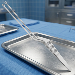 Pinces de préhension des tumeurs Yasargil Premium en acier inoxydable, baïonnette 22 cm, instruments neurochirurgicaux, mâchoires à coupelle 3,5 mm, réutilisables, manuelles - Product Image 3