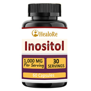 ฉลากส่วนตัว MYO + D-CHIRO อินโนซิทอล ผลิตภัณฑ์เสริมอาหาร สมดุลทางฮอร์โมน วิตามิน อินโนซิทอล เกรดอาหาร แคปซูล - Product Image 4