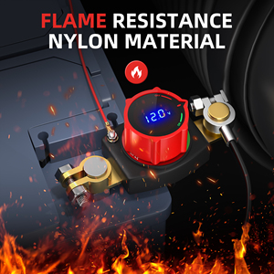 สวิตช์ตัดไฟแบตเตอรี่รถยนต์ 250A พร้อมโวลต์มิเตอร์ - Product Image 5