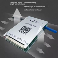 Carte de circuit imprimé Jikong Smart BMS pour système de gestion de batterie pour batterie lithium-ion, charge JK BMS, équilibrage actif BD6A20S6P