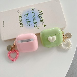 Funda Protectora para Auriculares Apple AirPods 4, Diseño de Corazón Fresco y Lindo con Cordón, Funda para Auriculares Resistente a Golpes - Product Image 3