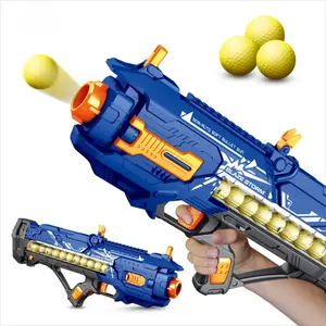 Jimei ปืนของเล่นไฟฟ้าคุณภาพสูงดีไซน์ใหม่ปืนอัดลมแบบนิ่มปืนยิงกระสุนโลหะ BB กระสุนอ่อนปืนของเล่นสำหรับเด็ก
