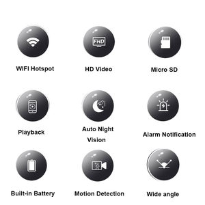 Kamera Pengawas Nirkabel Wi-Fi Mini Kompak 2MP CMOS Terbaru dengan Deteksi Gerakan dan Visi Malam untuk Keamanan Rumah Dalam Ruangan - Product Image 4