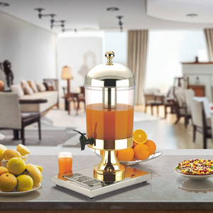 Distributeur de boissons fraîches de type buffet commercial avec glaçons, capacité de 8 L, distributeur de boissons lactées pour les fêtes et l'hôtellerie - Product Image 4