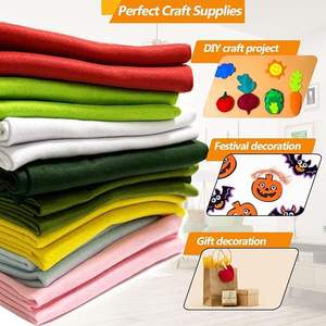 Feutre en polyester blanc, <span class=keywords><strong>épais</strong></span>seur 1,6 mm, 36 x 18 pouces, doux, durable, feuille artisanale pour projets de couture, d'art et de décoration intérieure - Product Image 4