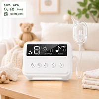 Aspirateur nasal électrique pour bébé, aspirateur nasal silencieux, moteur puissant, aspiration douce, gobelet détachable, hygiénique, sans BPA, sans latex, rapide