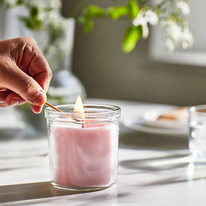 Vela de Cera de Abeja Orgánica Hecha a Mano, Aroma Natural de Madera, Color y Logotipo Personalizables, Vela de Aromaterapia para Diwali - Product Image 5