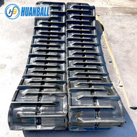 Chenilles en caoutchouc pour moissonneuse-batteuse Huanball pour Kubota DC105X 575X93X58