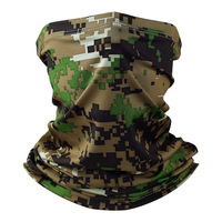 Bandeau Magique en Soie Glacée Yueli Vert Militaire Protection Solaire Séchage Rapide Masque Facial Extérieur Pêche Cyclisme Hommes Femmes