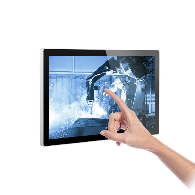 HCDZ Industrial Waterproof Outdoor Portable Full HD 16:9 Capacitive Touch Screen Monitor White 5-Year Warranty New for Business