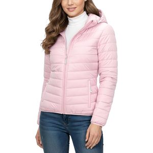 33,000ft <b>Women's</b> Hooded Packable Puffer Jacket <b>Lightweight</b> Warm Winter <b>Coat</b> Water Resistant Windproof Quilted Puffy - Product Image 2
