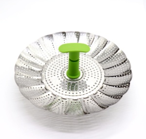 <span class=keywords><strong>Vaporera</strong></span> de acero inoxidable de buen agarre con mango <span class=keywords><strong>extensible</strong></span> - Product Image 1