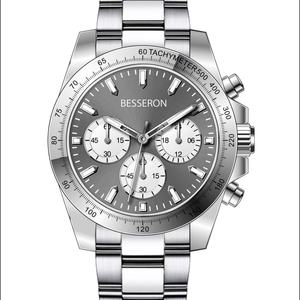 Reloj de Hombre de Alta Gama con Movimiento Cronógrafo Japonés, Correa Clásica de Acero Inoxidable, Relojes de Lujo para Hombre - Product Image 5