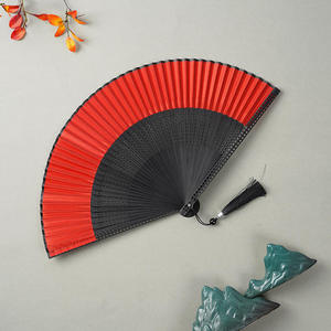 Hand Held Bamboo Silk Folding Hand Fans Chinese Vintage Handheld Fans Wedding Party Gift for Women - Product Image 5