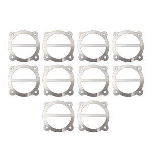 Jeu de 10 joints en aluminium de 65 mm à 5 trous pour plaque de soupape de compresseur d'air - Product Image 1