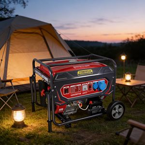 High Power 5/6/7.5KW 420cc 4-Stroke Gasoline <b>Generator</b> 50/60Hz 220V AC 25L Super Long Warranty Recoil+Electric Start 1 - Product Image 5