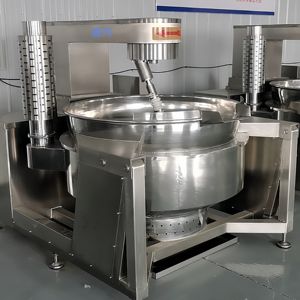 औद्योगिक स्वचालित जाम खाना पकाने की मशीन फल जैकेट केटल कारमेल सॉस बनाने की मशीन बिक्री के लिए - Product Image 4