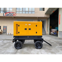 Groupe électrogène diesel silencieux à châssis ouvert 1200 kW 1500 kVA triphasé 230 V 480 V 50/60 Hz avec ATS, démarrage à distance et faible consommation de carburant
