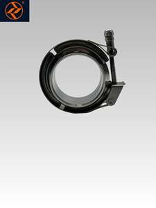 Hochleistungs-1, 75-Zoll-Klemmstoßverbindung Stecker-Buchse-Flansch-Kits Kfz-Hülse Turbo-Auspuff-Fallrohr kupplung - Product Image 2