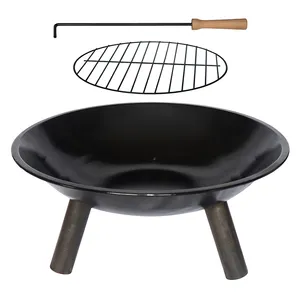 Garden Patio Round Heater Outdoor Wood Stove Fireplace Charcoal Fire Pit