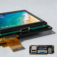 Module LCD TFT personnalisé de 7 pouces avec écran tactile pour interface, résolution 1024x600, luminosité 450 nits, Raspberry Pi 4/3/Zero