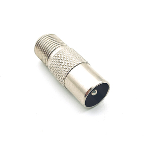 <span class=keywords><strong>Prise</strong></span> <span class=keywords><strong>femelle</strong></span> de type F droite vers adaptateur de connecteur d'<span class=keywords><strong>antenne</strong></span> <span class=keywords><strong>TV</strong></span> coaxial PAL mâle - Product Image 6
