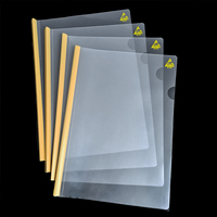 Fichier d'arc à levier antistatique ESD multicolore 0.12mm PP/PE dossier de présentation salle blanche produit de classement d'organisation de documents
