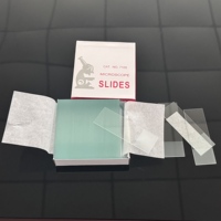 Overall Sales Microscope Slides 7101 7102 7105 Factory Supplier Frosted Preparation Microscope Laboratory Slides