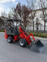 WN08 0,8T Elektrischer Radlader 72V Batterie Kompakter Mini-Lader für Hof- und Gartenarbeit
