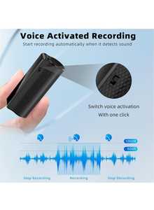 2025 personnalisé 600H <span class=keywords><strong>longue</strong></span> batterie <span class=keywords><strong>enregistreur</strong></span> vocal magnétique 128GB AI réduction du bruit Mini <span class=keywords><strong>enregistreur</strong></span> Audio numérique pour les réunions - Product Image 6