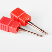 Fraise à queue à 4 dents en acier 55, à portée étendue, en carbure de tungstène, pour trous profonds et cavités, pour usinage CNC